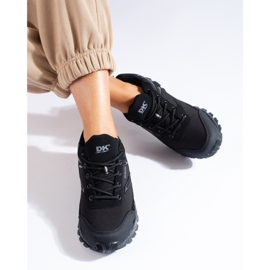 DK black sports trekking shoes for women 2