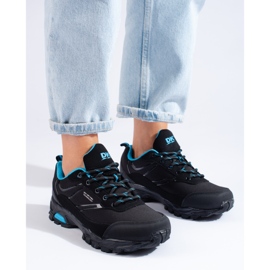 DK black and blue sports trekking shoes for women 1 DK black and blue sports trekking shoes for women 1