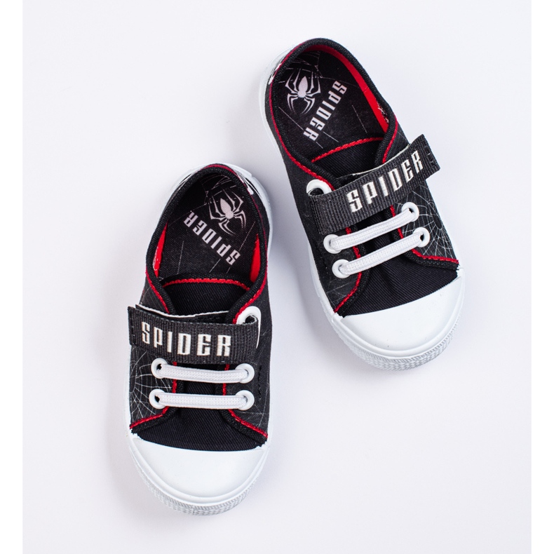 SHELOVET Sneakers for a boy with velcro 3F black 1