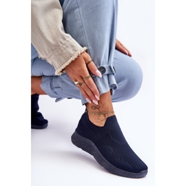 PG1 Women's Slip-on Sport Shoes Navy Claris blue 2