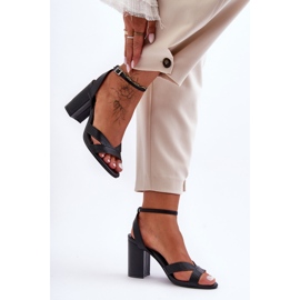 PS1 Classic Sandals On A Black Zipola Heel 2