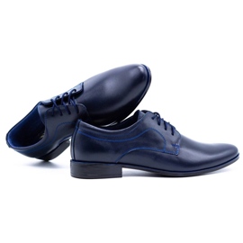 Olivier Men's formal shoes 108 navy blue 2