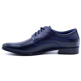 Olivier Men's formal shoes 108 navy blue 3