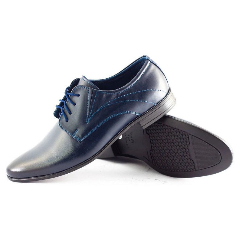 Olivier Men's leather shoes 256 navy blue 2 Olivier Men's leather shoes 256 navy blue 2