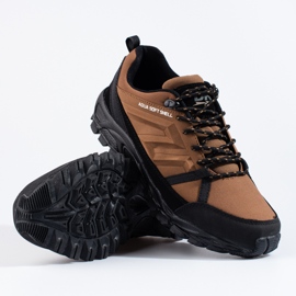 DK aqua Softshell brown men's trekking shoes black 1 DK aqua Softshell brown men's trekking shoes black 1