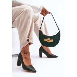 Classic High Heel Pumps Dark Green Odessa 2 Classic High Heel Pumps Dark Green Odessa 2