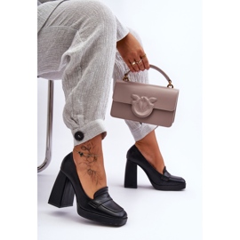 Alisa Black High Heel Pumps 1