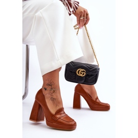 Camel Alisa High Heel Pumps brown 2