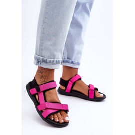 Women's Sport Sandals 4F 4FSS23FSANF014-55S Fuchsia pink 1