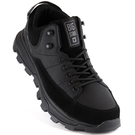 Men's trekking boots black Big Star KK174244 1