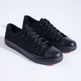 Men's Black Shelovet Classic Sneakers 1