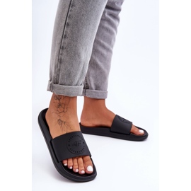 Women's Sport Slippers 4F 4FSS23FFLIF069-72S Black 2 Women's Sport Slippers 4F 4FSS23FFLIF069-72S Black 2