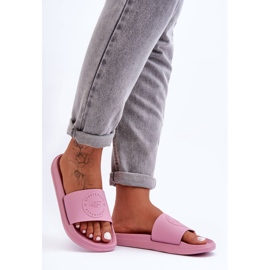 Women's Sport Slippers 4F 4FSS23FFLIF069-56S Pink 2