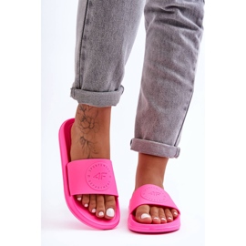 Women's Sport Slippers 4F 4FSS23FFLIF069-53S Fuchsia pink 2