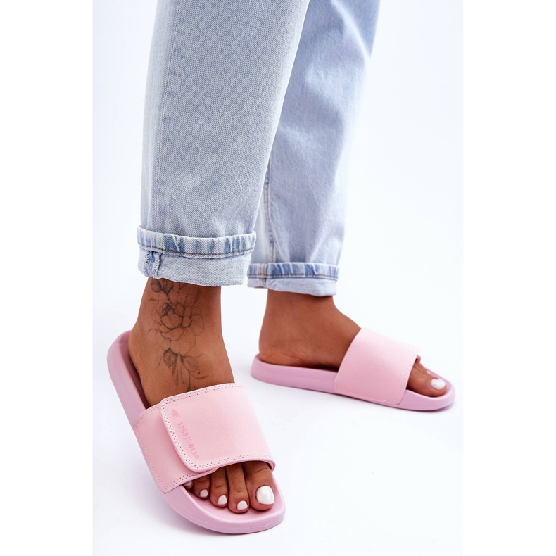 Women's 4F 4FSS23FFLIF070-56S Pink Slippers 2 Women's 4F 4FSS23FFLIF070-56S Pink Slippers 2