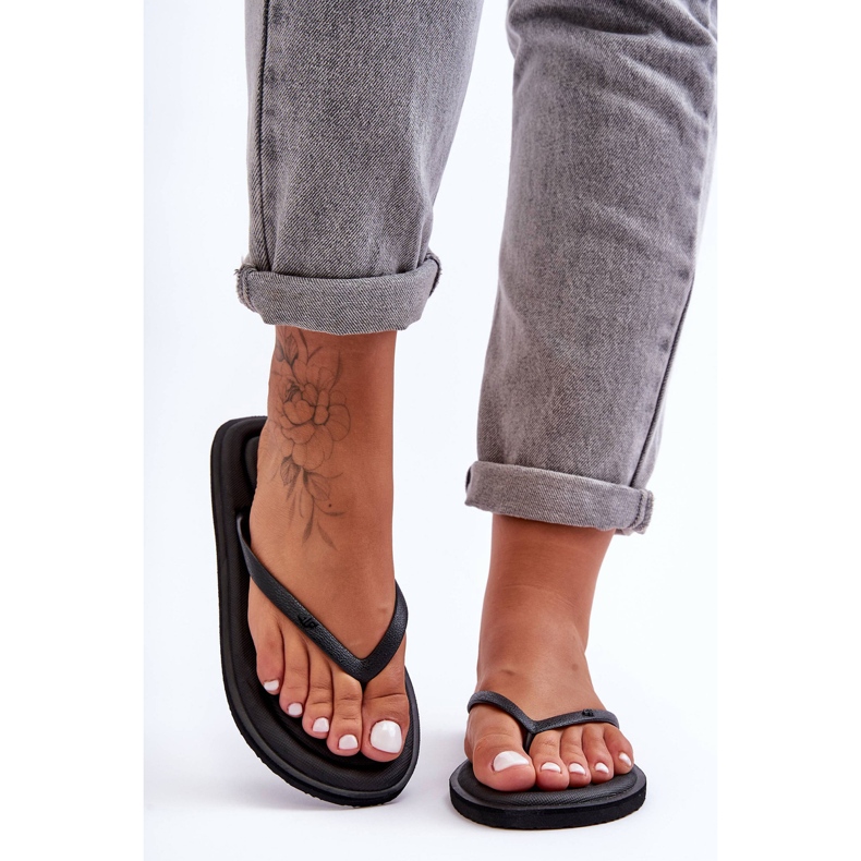 Women's Classic Flip Flops 4F 4FSS23FFLIF067-20S Black 1 Women's Classic Flip Flops 4F 4FSS23FFLIF067-20S Black 1