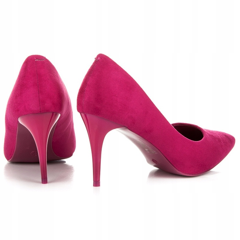 Comer Suede high heels pink 1