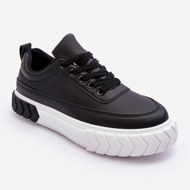 PG1 Classic Platform Sneakers Black And White Nannzie 1
