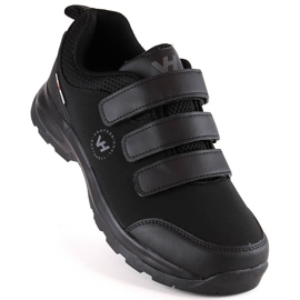 Potocki Trekking sports softshell shoes with velcro black Vanhorn 1