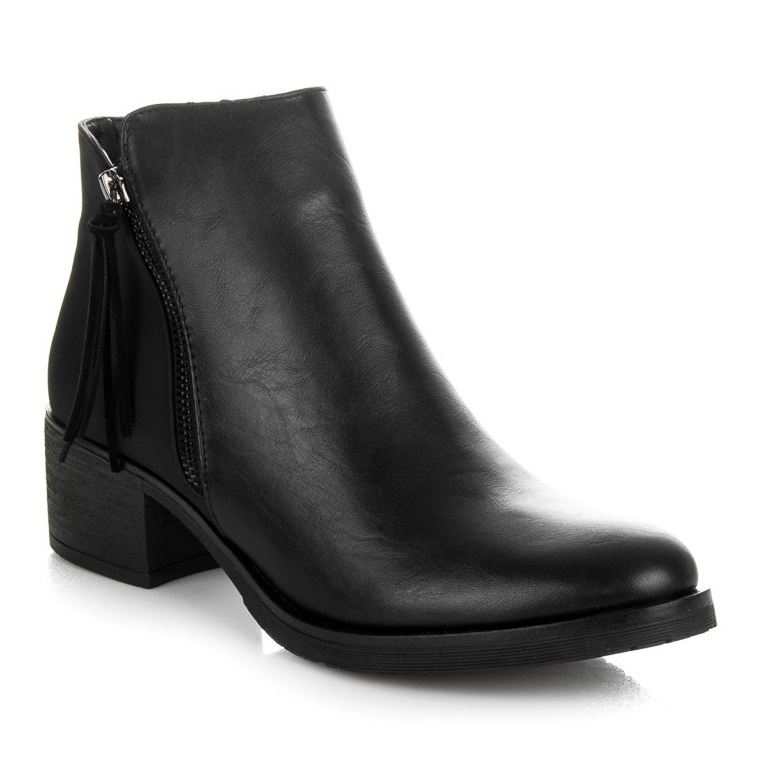 Vices New Collection Chelsea boots with fringes black 1