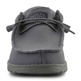 Shoes Hey Dude Wally M 40011-1FX grey 1