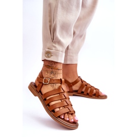 Lemar Leather Sandals With Brown Lawren Straps 2
