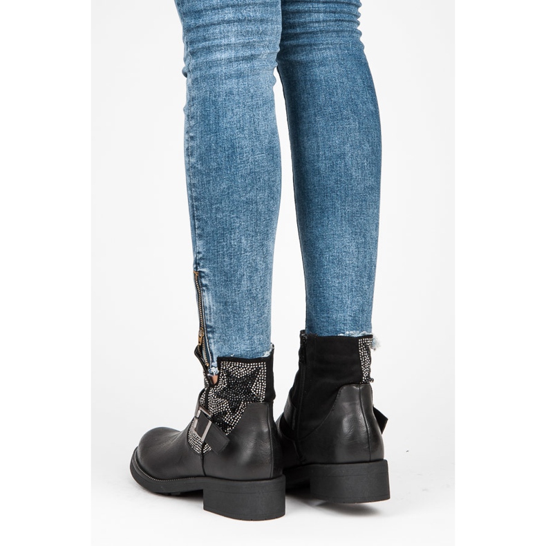 Kylie Rock boots black 1