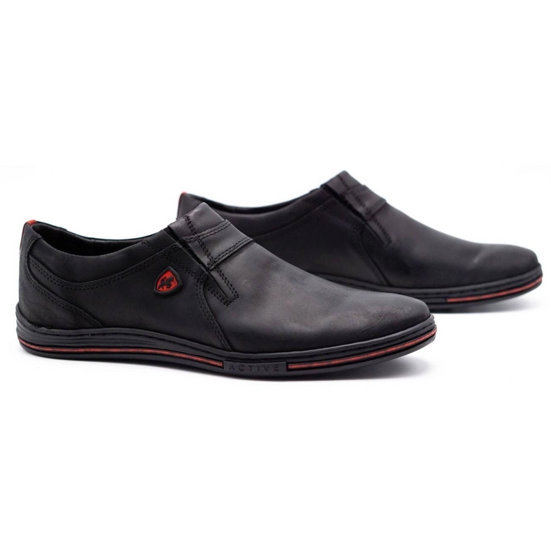 Polbut Men's Brogues Leather 362 Black 1 Polbut Men's Brogues Leather 362 Black 1