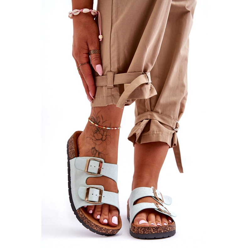 MSMG Women's Slip-On Sandals Cortina Mint green 4 MSMG Women's Slip-On Sandals Cortina Mint green 4