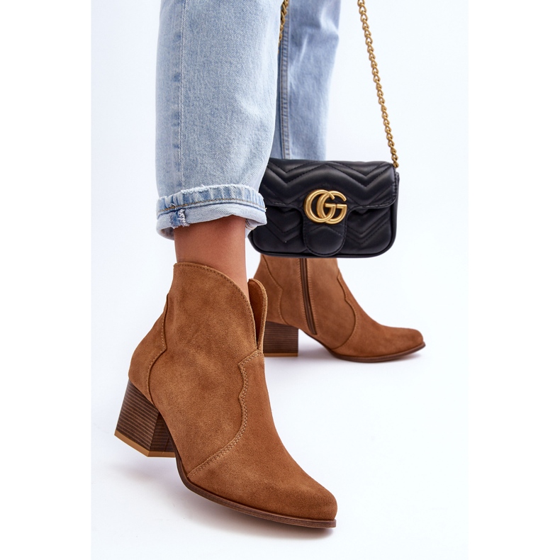 Lewski Shoes Lewski EV28 Suede Cowboy Boots Brown 2 Lewski Shoes Lewski EV28 Suede Cowboy Boots Brown 2