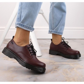 Big Star shoes W INT1569B burgundy red 2