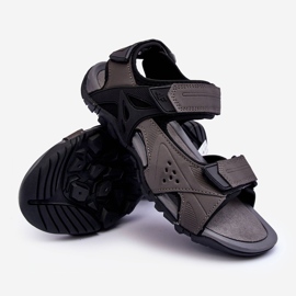 Men's Sport Sandals 4F 4FSS23FSANM018-22S Dark Gray grey 2 Men's Sport Sandals 4F 4FSS23FSANM018-22S Dark Gray grey 2