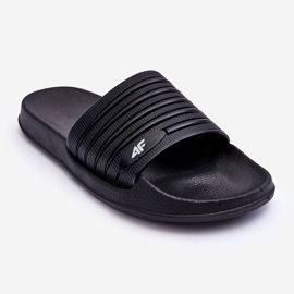 Classic Men's Slippers 4F 4FSS23FFLIM072-20S Black 1