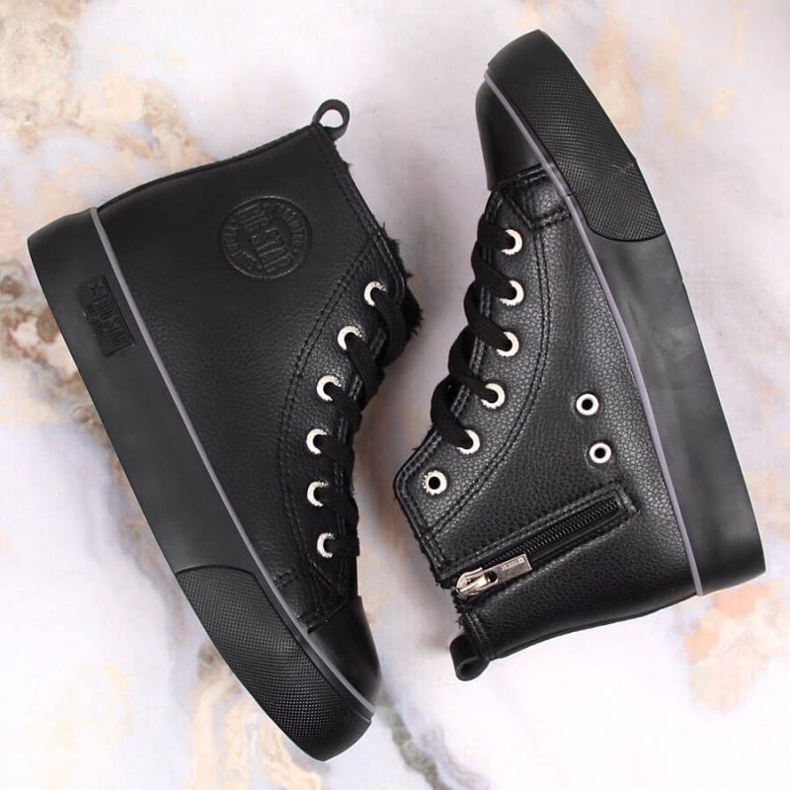 Shoes Big Star Jr. KK374228 INT1761B black 1