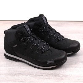 Black insulated men's boots Big Star EE174437 2