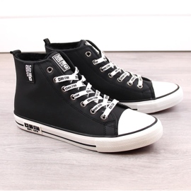 Men's insulated sneakers high black Big Star KK174346 1