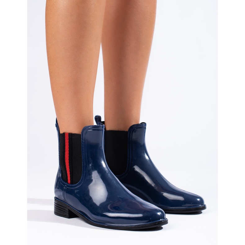 T.Sokolski navy blue boots 1