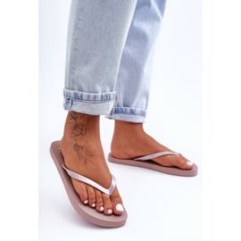 Women's Flip Flops 4F 4FSS23FFLIF064-83S Beige 1