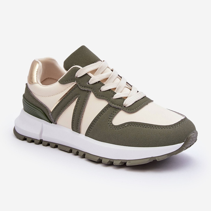 PG1 Women's Sport Shoes Green-Beige Kabama 1