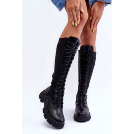 PS1 Flat Sock Boots Black Itona 2