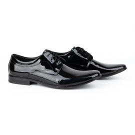 Olivier Men's formal shoes patent leather 305LU black 1