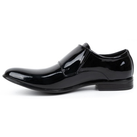 Olivier Leather formal shoes Monki patent 287LU black lacquer 1