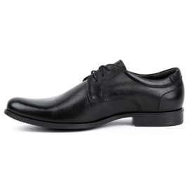 Kampol Men's elegant leather shoes 344KAM black 1 Kampol Men's elegant leather shoes 344KAM black 1