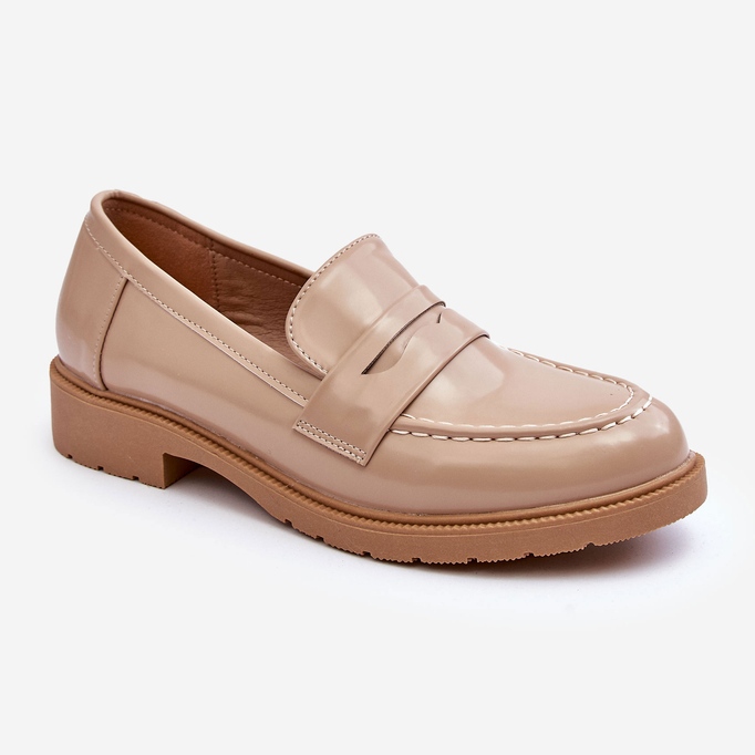 FG2 Classic Women's Loafers Beige Faradays 1 FG2 Classic Women's Loafers Beige Faradays 1