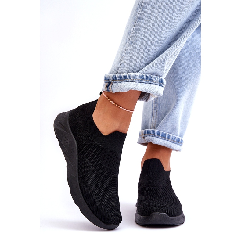 Women's Slip-on Sport Shoes Black Claris 7