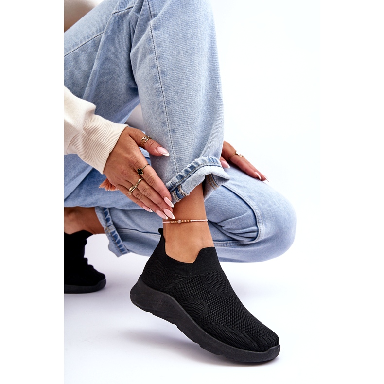 Women's Slip-on Sport Shoes Black Claris 3