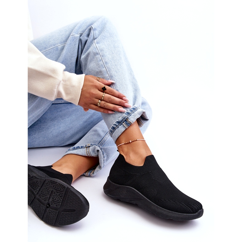 Women's Slip-on Sport Shoes Black Claris 4