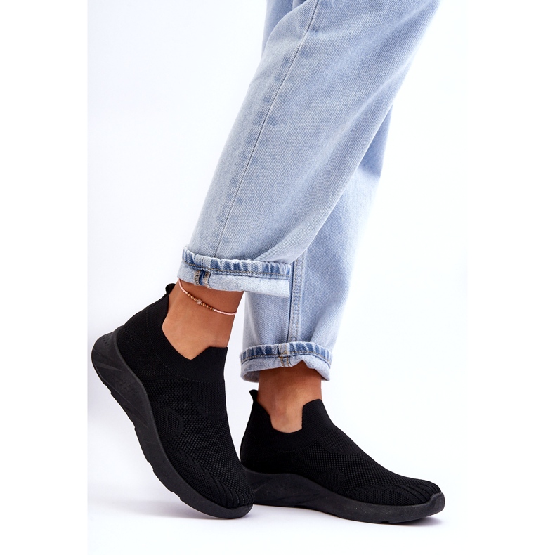 Women's Slip-on Sport Shoes Black Claris 6