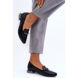 PD1 Ballet Flats With Chain Black Lanez 2