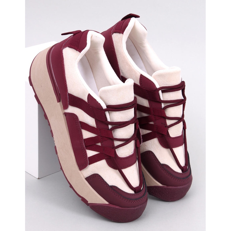Women's Potts Wine Sneakers red 1